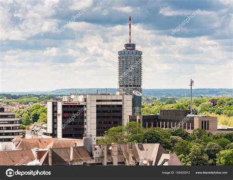 Augsburger Hotelturm in the city – Stock Editorial Photo © manfredxy ...