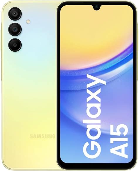 Samsung A155F DSN Galaxy A15 Dual 128GB 4GB Ram Yellow Amazon