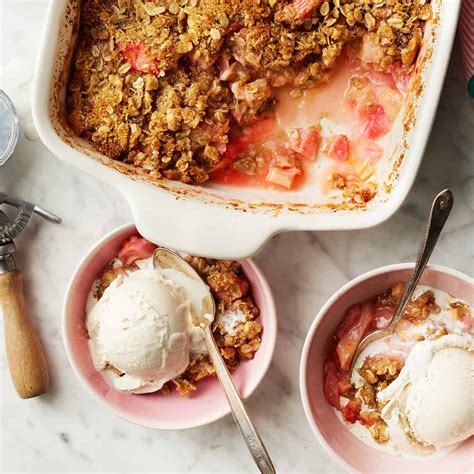 Rhubarb Crisp Recipe Love And Lemons