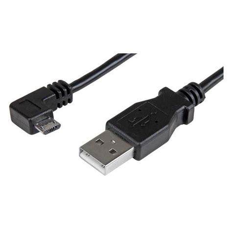 Usbaub1mra 1m Micro Usb Cable A To Right Angle Micro B