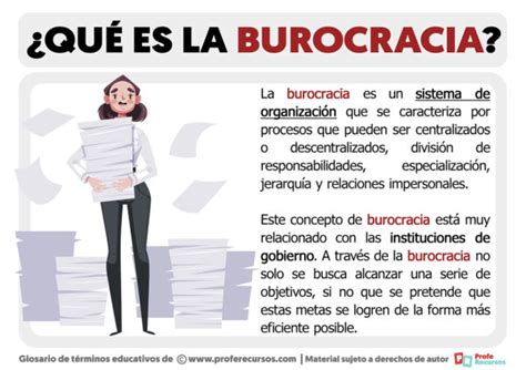 Qué es la Burocracia Definición de Burocracia