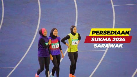 Akhir 100m Wanita SUKMA TRIALS 2024 Stadium Bukit Jalil YouTube