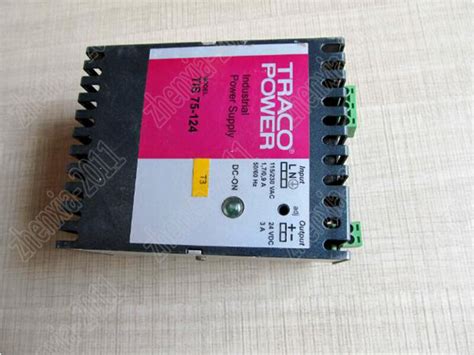 1pc Used Tis75 124 Traco Power Dc24v3a Ebay