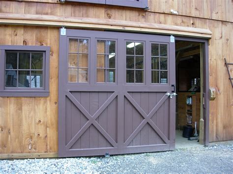 Solid Sliding Door Glass Barn Depot Barn Style Garage Doors