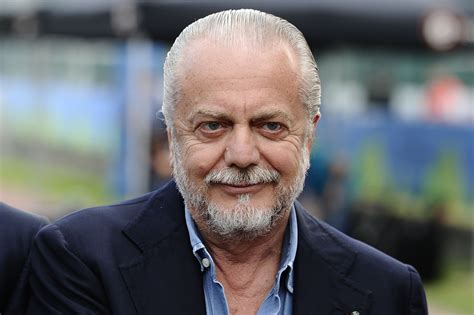 Napoli Il Presidente De Laurentiis Napoli Paok In Nome Di Ciro