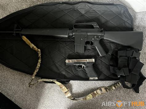 M16 and pistol - Airsoft Hub Buy & Sell Used Airsoft Equipment - AirsoftHub