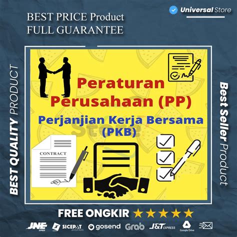 Jual Draft Surat Peraturan Perusahaan Pp File Perjanjian Kerja