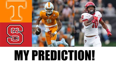 Tennessee Vs Nc State 2024 College Football Prediction Youtube