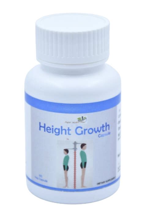 30 Capsules Ayur Shakti Plus Height Growth Capsule Grade Standard