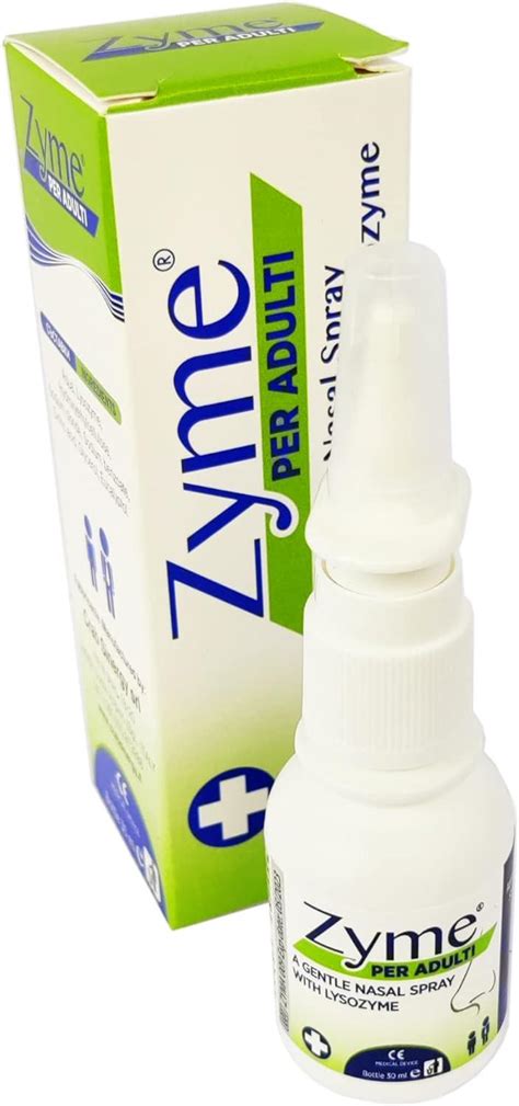 zyme nasal spray ml stops running nose unclogs  moisturizes
