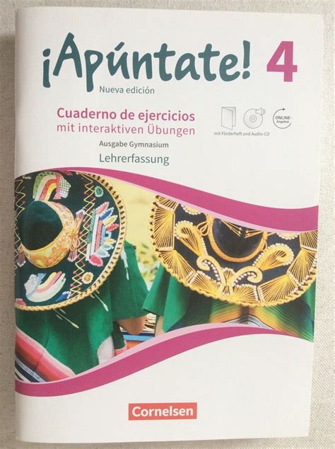 Apuntate 5 Nueva Edicion Lehrerfassung Cuaderno De Ejercicios Mit