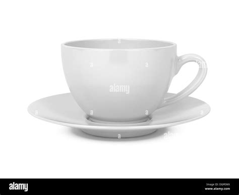 Coffee Cup Isolated On White Stock Photo Alamy