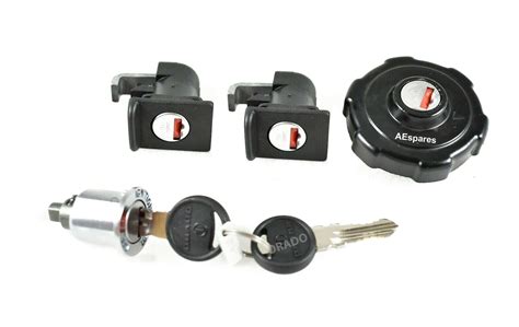 VESPA VBB VBA VLB BAJAJ CHETAK LOCK ASSEMBLY WITH KEYS SET OF 4 UNIT