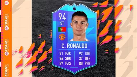 Fifa Sbc Cristiano Ronaldo Potm Aprile Premier League Ecco I