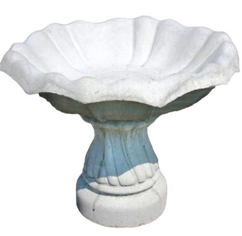 Catawba Birdbath Short Lambe Concrete Handcrafted Concrete Products