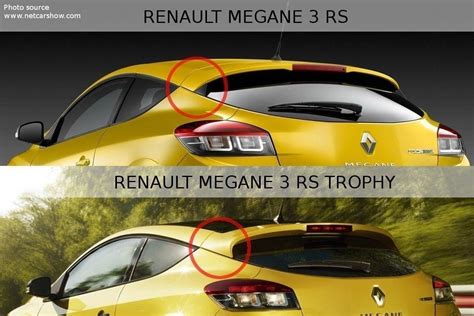 Spoiler Extension Renault Megane Mk Rs Trophy Rs Cup Gloss Black