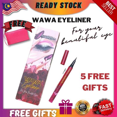 💯 Original Wawacosmetics Wawa Eyeliner Celak Mata Shopee Malaysia