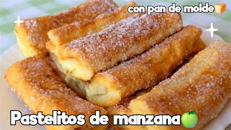 Pastelitos De Manzana Con Pan De Molde En Minutos Con