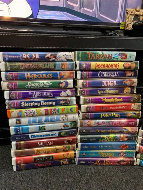 Vhs disney tapes | Disney dvd collection, Disney tapes, 2000 nostalgia