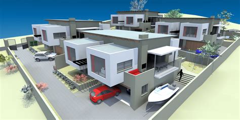 4 Bedroom Cluster Housing Mobius Design