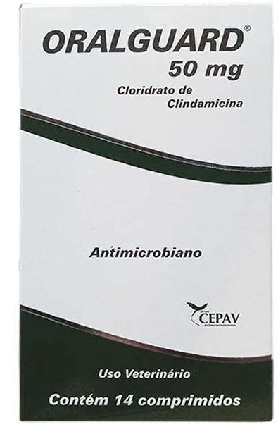 Antimicrobiano Cepav Oralguard Comprimidos Mg Pet Carone A