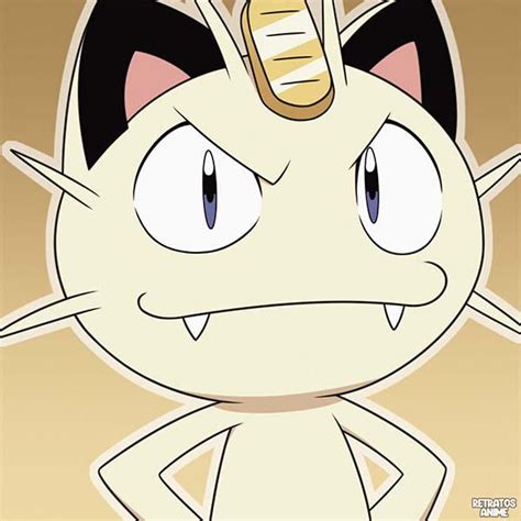 Meowth Pokemon By Retratosanime On Deviantart