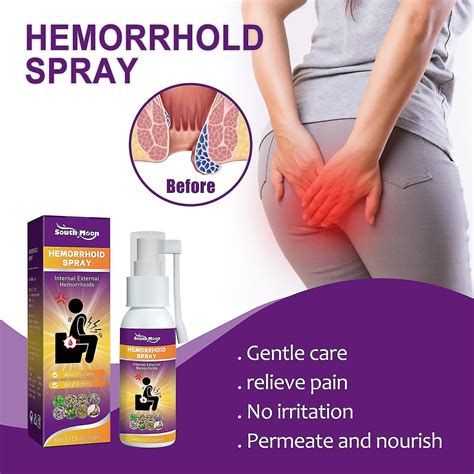 South Moon Hemorrhoid Spray Relief Of Swelling And Pain Hemorrhoid