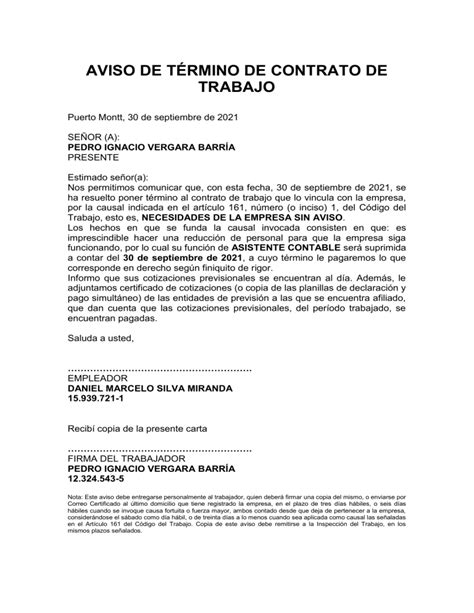 Carta De Aviso Certificada New Sample X Porn Sex Picture