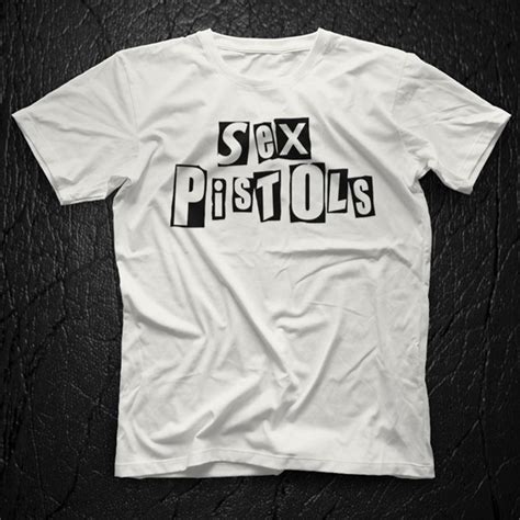 Sex Pistols White Unisex T Shirt Tees Shirts