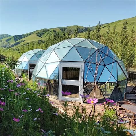glamping dome kits glass domes built  code  dome house