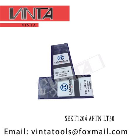 SEKT1204 AFTN LT30 CNC Carburo Fresado Insertar Cuchillas De Torneado