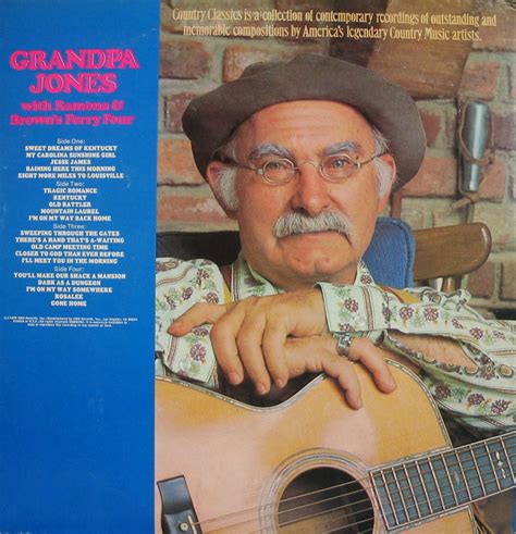 Allen S Archive Of Early And Old Country Music The Grandpa Jones Story