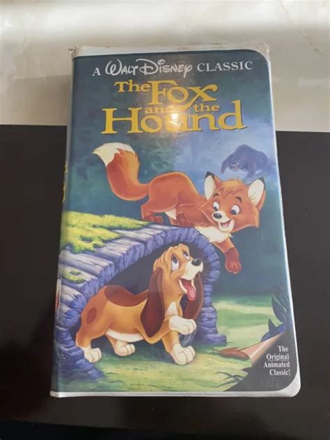 Rare Black Diamond Edition The Fox And The Hound Vhs Tape Walt Disney