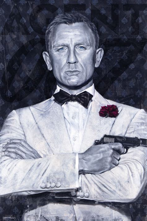 Daniel Craig is James Bond – Kyle Lucks Fine Art