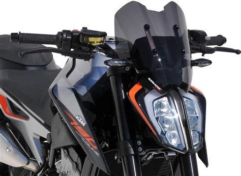 Ermax Naked Bike Scheibe Sport Kompatibel Mit Ktm Duke