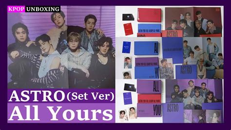 Unboxing ASTRO All Yours Set Ver 아스트로 Limited Edition 2nd Full