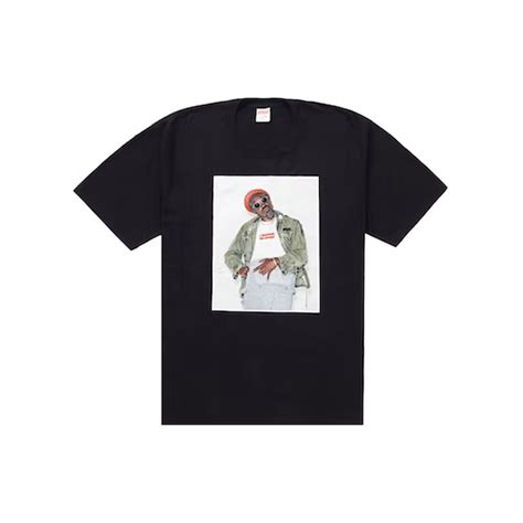 Supreme André 3000 Tee Blacksupreme André 3000 Tee Black Ofour