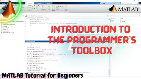 Introduction To The Programmer S Toolbox Input Output MATLAB