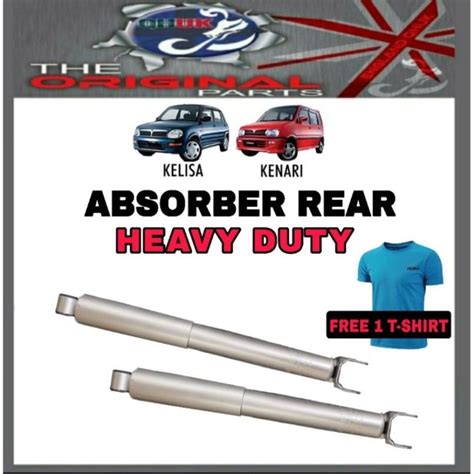 Kyb Rs Ultra Same Qhuk Quality Perodua Kenari Kelisa Absorber Rear Set