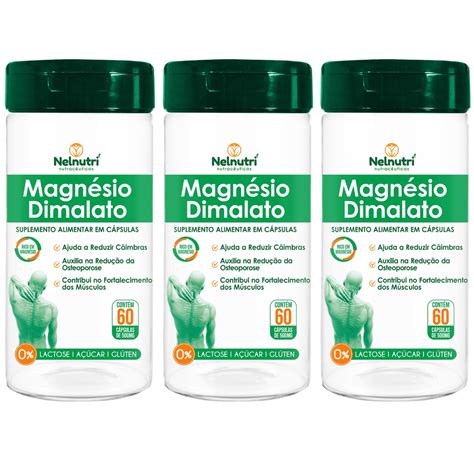 Kit Uni Magn Sio Dimalato C Ps Nelnutri Em Promo O Ofertas Na