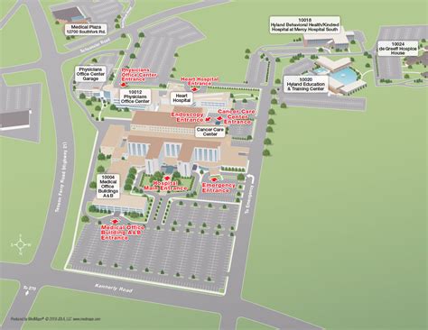 Misericordia Campus Map