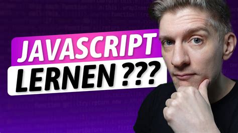 Wann Solltest DU JavaScript Lernen YouTube