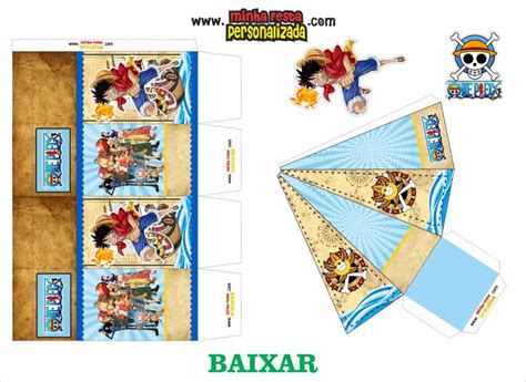 Kit Festa One Piece Para Imprimir - Kit Festa One Piece Pronto Para Imprimir Gratuito | Caixas ...