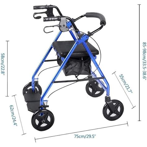 Tonpop Walking Frames For Elderlywalkerrollator India Ubuy