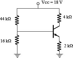 In The Given Figure A Transistor Is Connected In Common Emitter