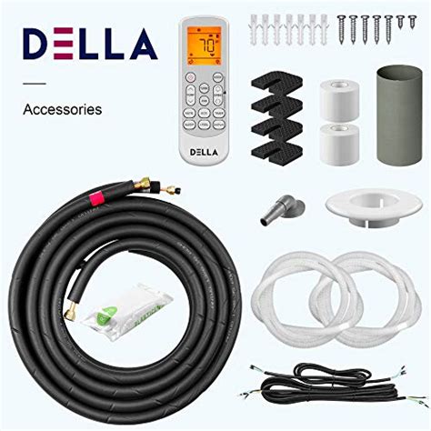 Della 12000 Btu Mini Split Air Conditioner And Heater Ductless Inverter