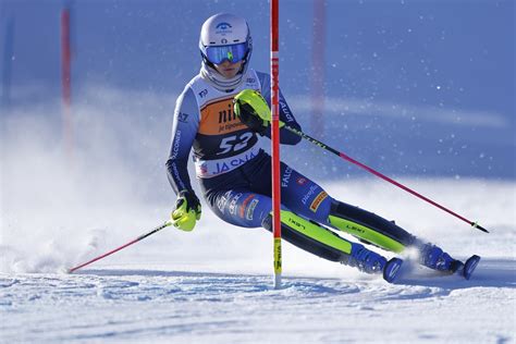 Sci Alpino Aronsson Elfman Trionfa Nello Slalom Di Coppa Europa A