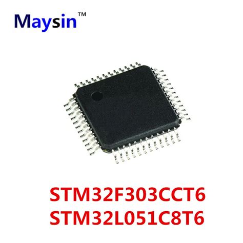 10PCS STM32F303CCT6 STM32F303CC 32F303CC STM32L051C8T6 STM32L051C8