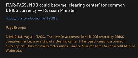 Willem Middelkoop On Twitter The New BRICS Bank NBD Based In Shanghai