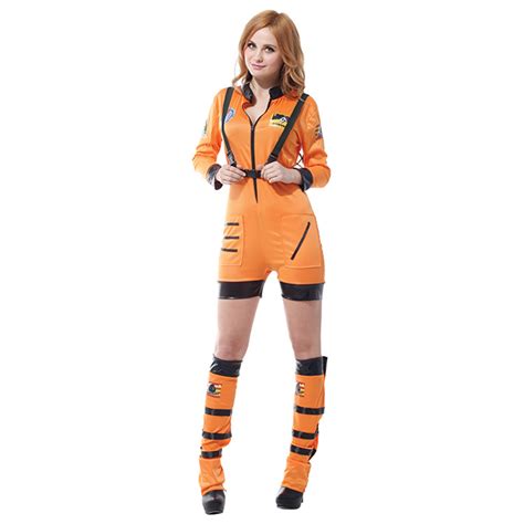 Orange Space Suit Costume